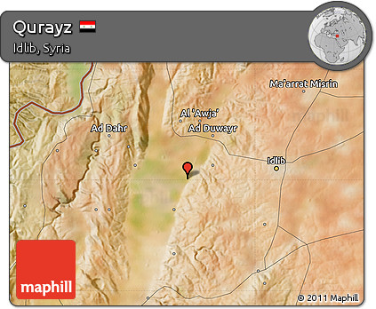 Satellite Map of Qurayz