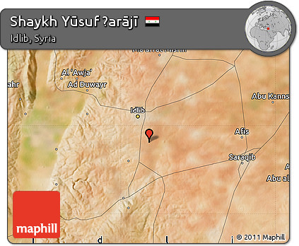 Satellite Map of Shaykh Yūsuf Ḩarājī