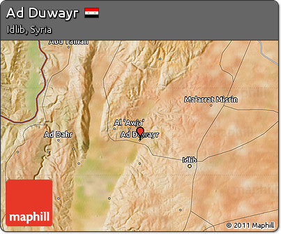 Satellite Map of Ad Duwayr