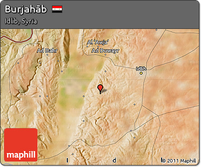 Satellite Map of Burjahāb