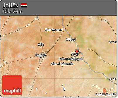 Satellite Map of Jallās
