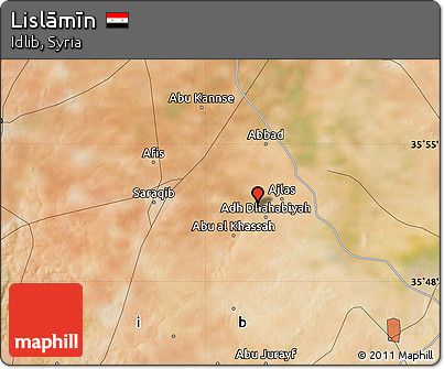 Satellite Map of Lislāmīn