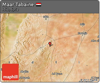 Satellite Map of Maar Tabaïne