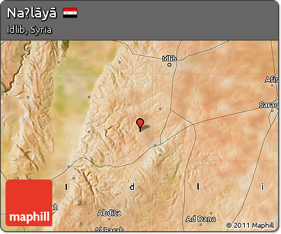 Satellite Map of Naḩlāyā