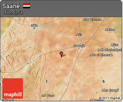 Satellite Map of Saâné