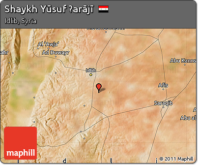 Satellite Map of Shaykh Yūsuf Ḩarājī