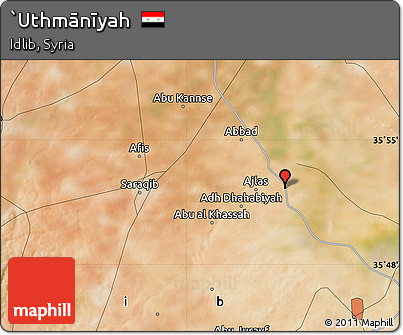 Satellite Map of `Uthmānīyah