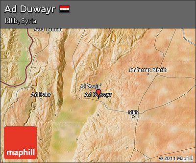 Satellite Map of Ad Duwayr