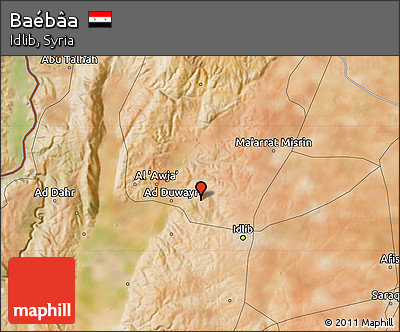 Satellite Map of Baébâa