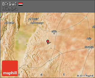 Satellite Map of Bīrāwī