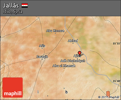 Satellite Map of Jallās