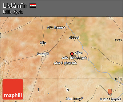 Satellite Map of Lislāmīn