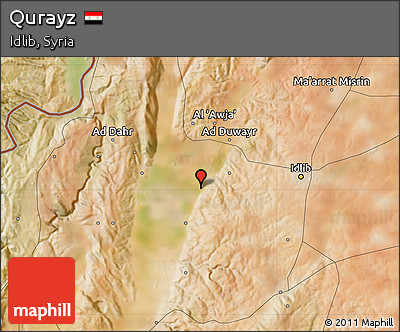 Satellite Map of Qurayz