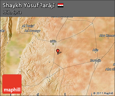 Satellite Map of Shaykh Yūsuf Ḩarājī