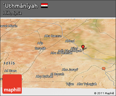 Satellite Panoramic Map of `Uthmānīyah
