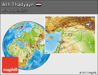 Physical Location Map of Ath Thadyayn