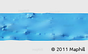 Shaded Relief Panoramic Map of the area around 35° 52' 19" N, 38° 10' 29" W