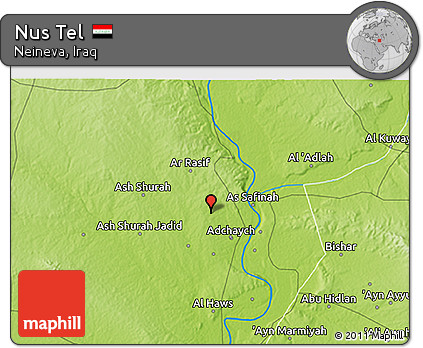 Physical 3D Map of Nus Tel