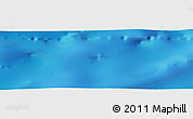 Physical Panoramic Map of the area around 35° 52' 19" N, 43° 16' 29" W