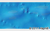 Shaded Relief 3D Map of the area around 35° 52' 19" N, 44° 7' 30" W