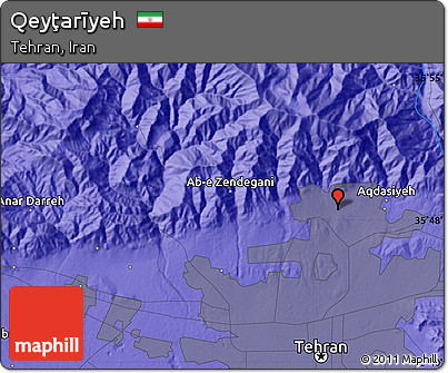 Political Map of Qeyţarīyeh