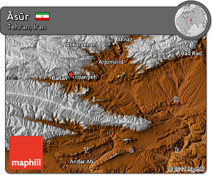 Physical Map of Āsūr