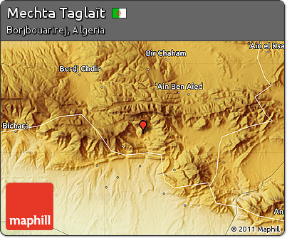 Physical Map of Mechta Taglaït
