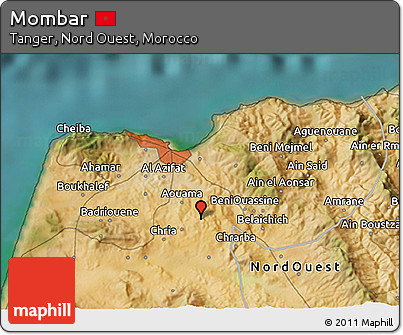 Satellite 3D Map of Mombar