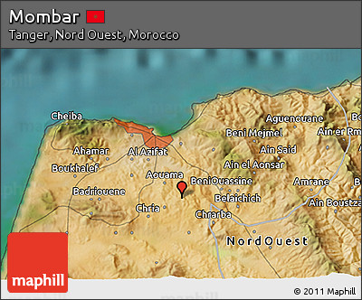 Satellite 3D Map of Mombar