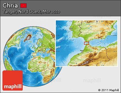 Physical Location Map of Chria