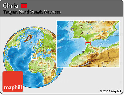 Physical Location Map of Chria