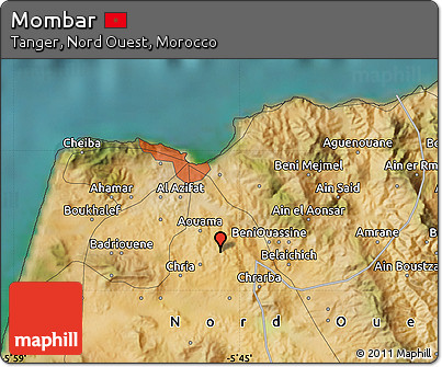Satellite Map of Mombar