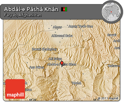 Satellite Map of Abdāl-e Pāshā Khān