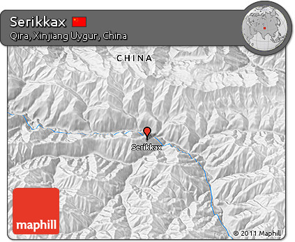 Physical 3D Map of Serikkax