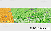 Political Panoramic Map of Prairie Grove
