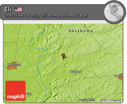 Physical 3D Map of Eli