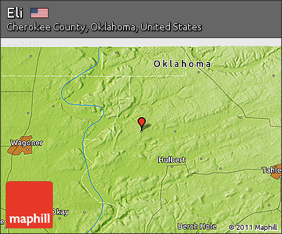 Physical 3D Map of Eli