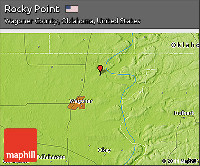 Physical 3D Map of Rocky Point