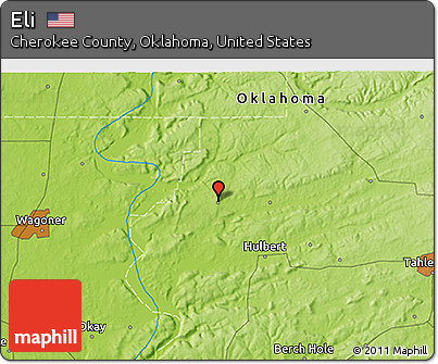 Physical 3D Map of Eli