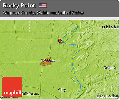 Physical 3D Map of Rocky Point