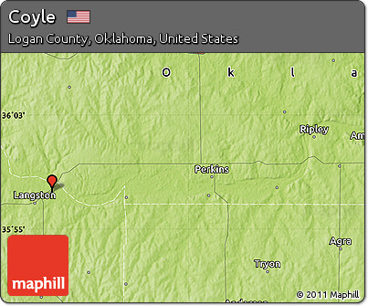 Physical Map of Coyle