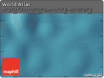 Satellite Map of the Area around 35° 6' 5" S, 100° 22' 30" E