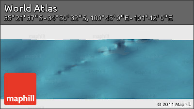 Satellite Panoramic Map of the Area around 35° 6' 5" S, 101° 13' 29" E