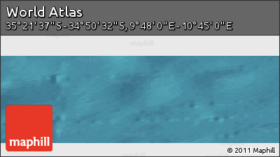 Satellite Panoramic Map of the Area around 35° 6' 5" S, 10° 16' 30" E