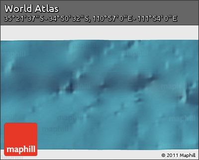 Satellite 3D Map of the Area around 35° 6' 5" S, 111° 25' 30" E