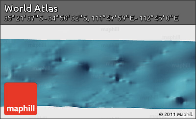 Satellite Panoramic Map of the Area around 35° 6' 5" S, 112° 16' 30" E