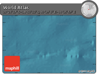 Satellite Map of the Area around 35° 6' 5" S, 11° 7' 30" E