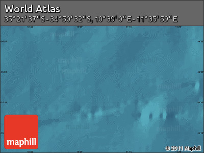 Satellite Map of the Area around 35° 6' 5" S, 11° 7' 30" E