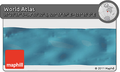 Satellite Panoramic Map of the Area around 35° 6' 5" S, 120° 46' 30" E