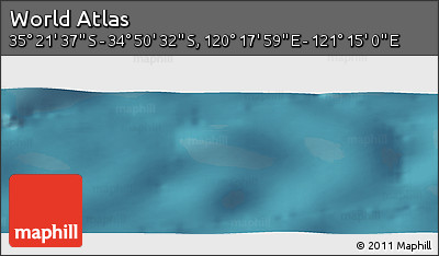 Satellite Panoramic Map of the Area around 35° 6' 5" S, 120° 46' 30" E